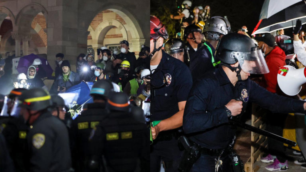 Shocking! Police Storm UCLA Campus Amid Intense Protest Standoff